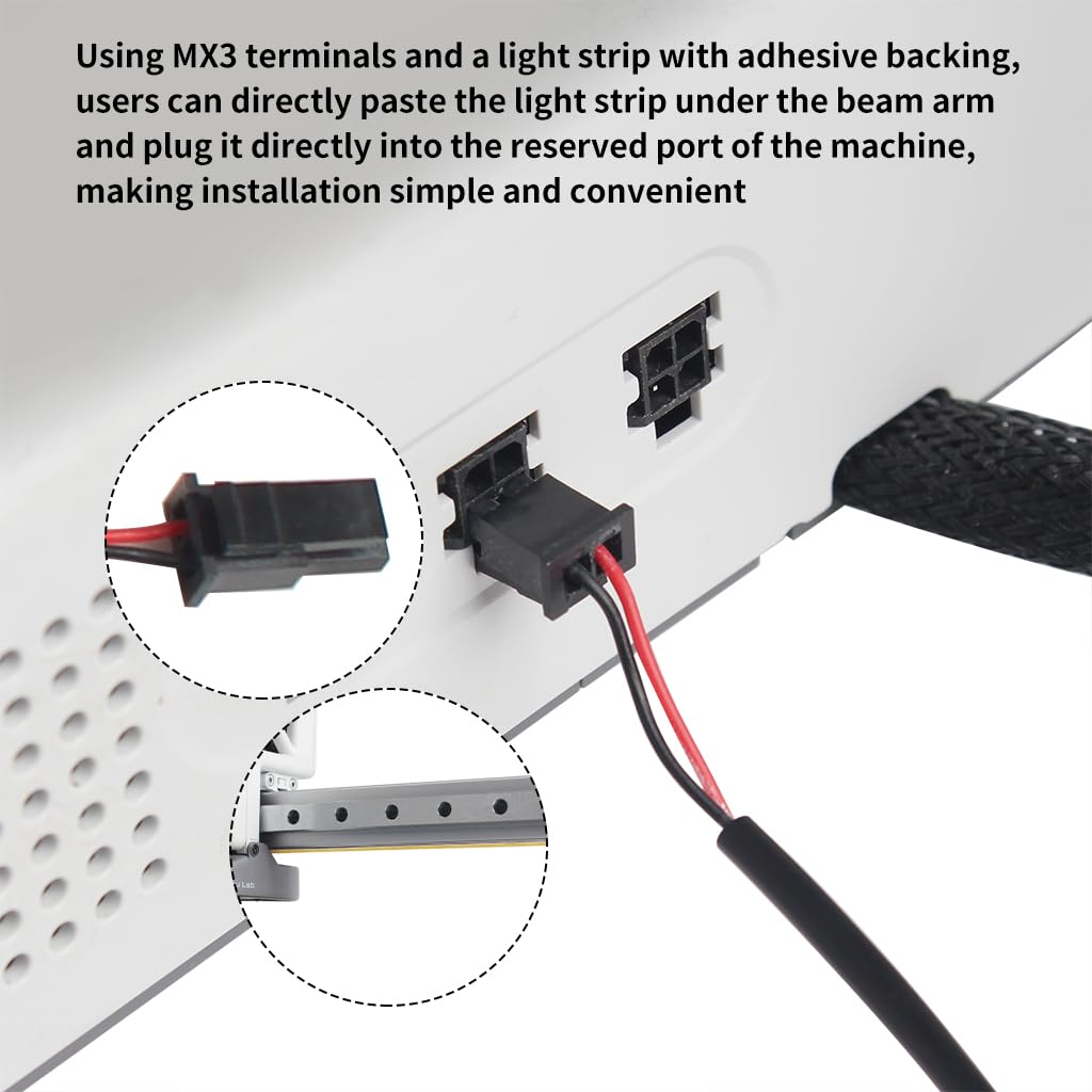 Amazon.co.jp: LED ライトストリップfor Bambu Lab A1/A1 MINI ライト